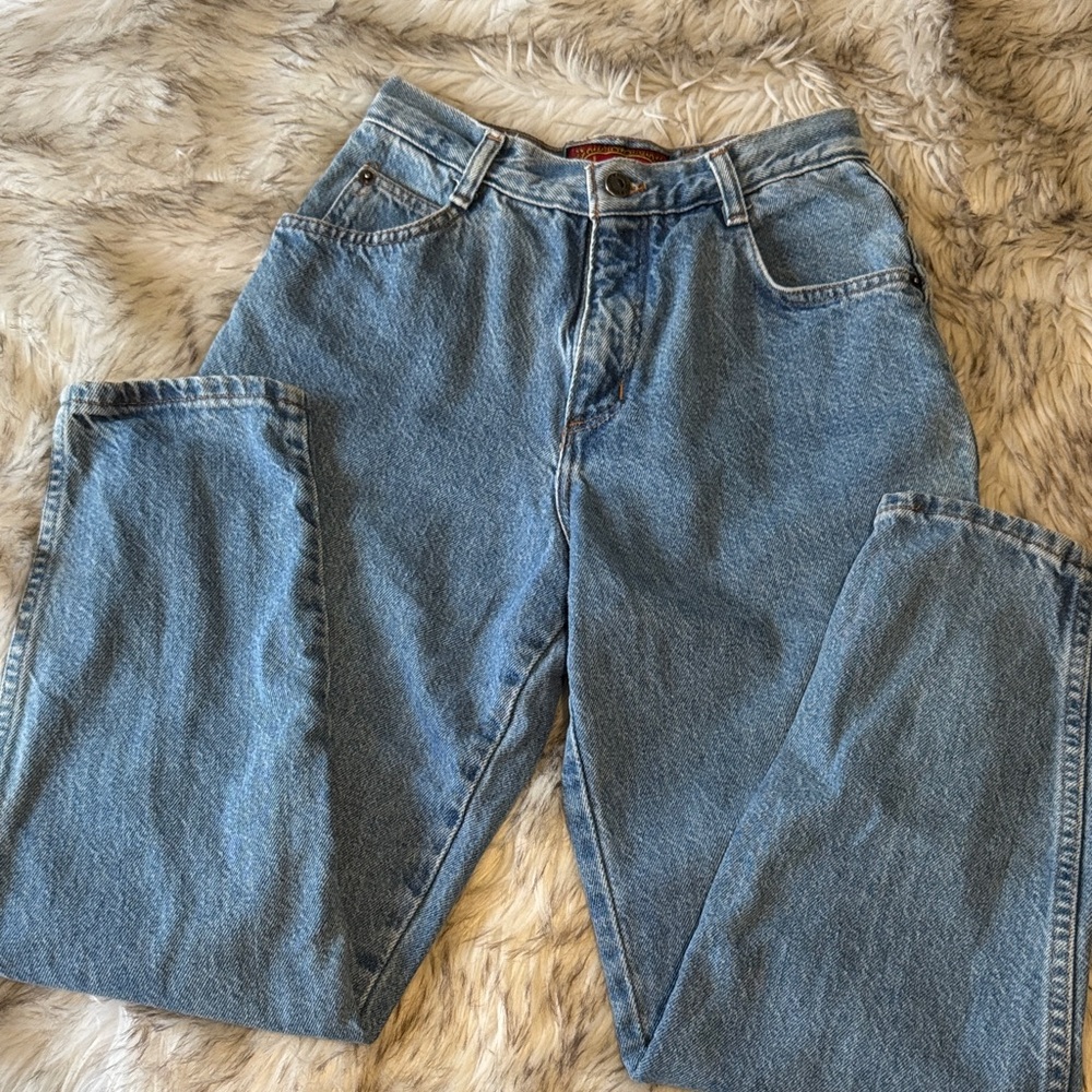 High-Rise Classic Blue Women's Jeans
